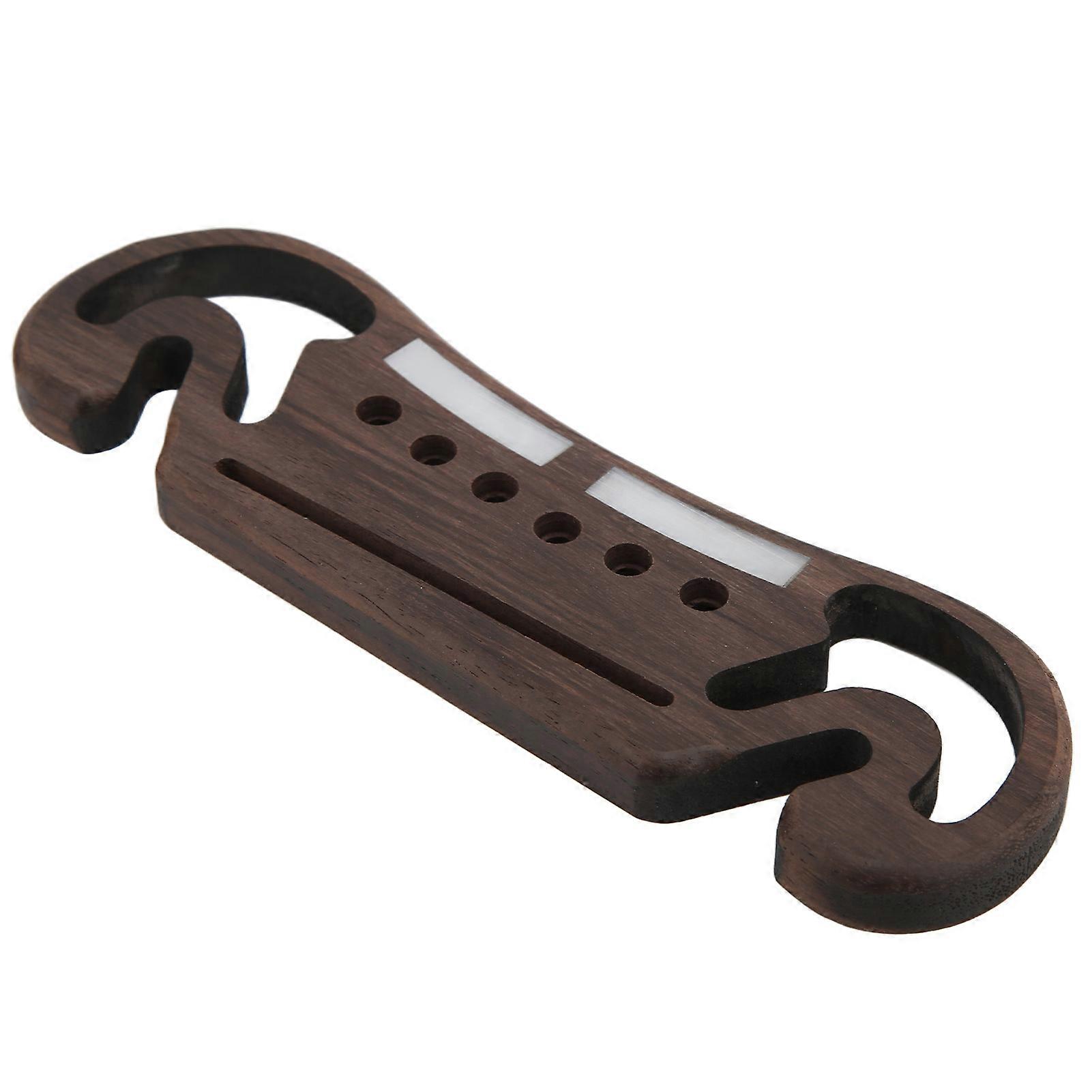 Gitarbro i rosétre, enkel å installere, reservedel i trefarge