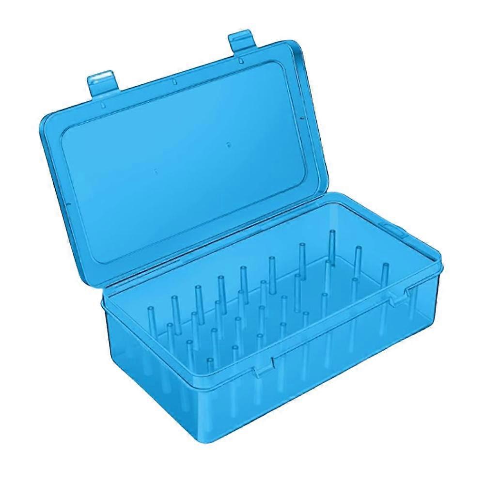 42Pc Sewing Kit Measure Scissor Thimble Thread Needle Storage Box