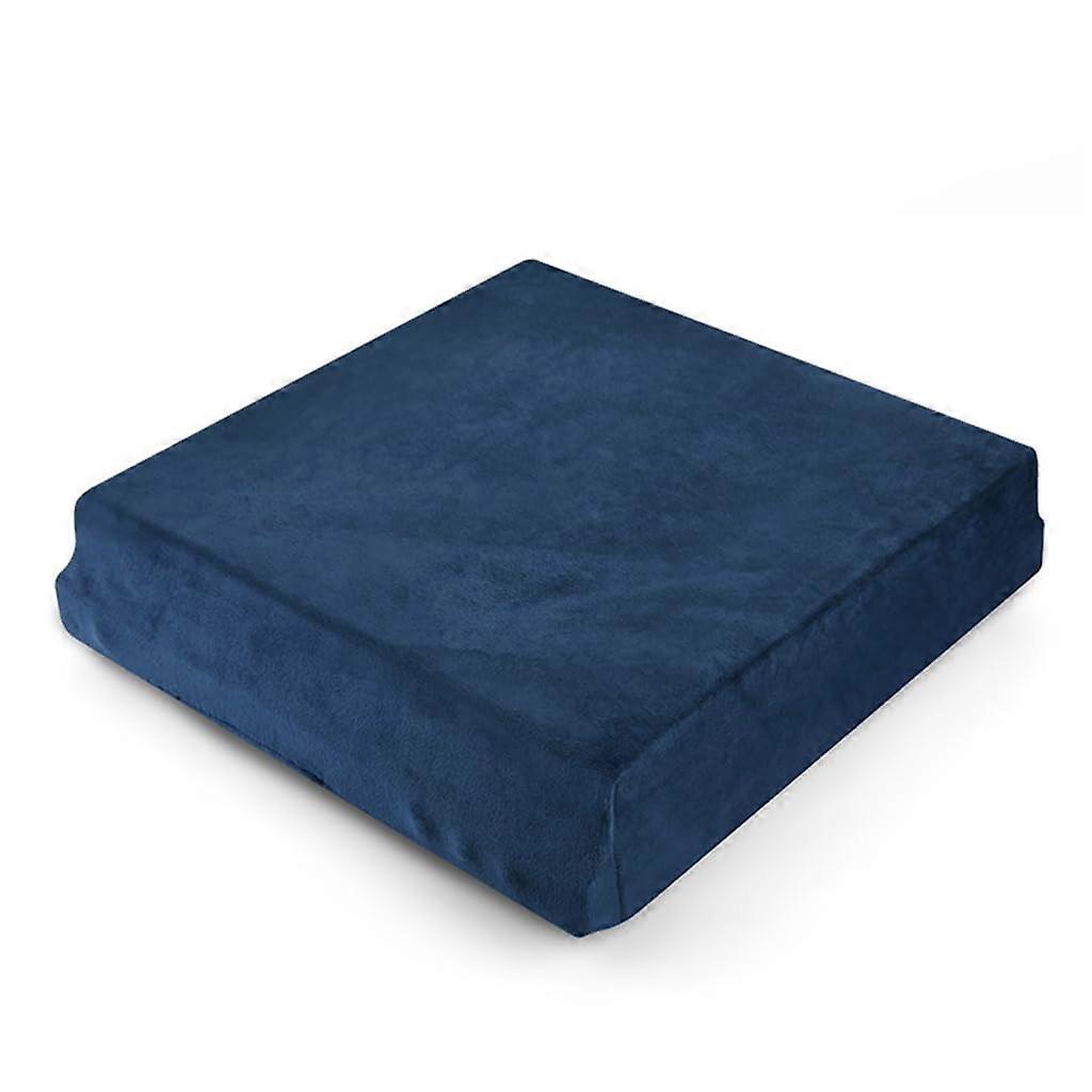 Plush cover for ATLP60XBT turntable, soft fabric, enhances protection, blue
