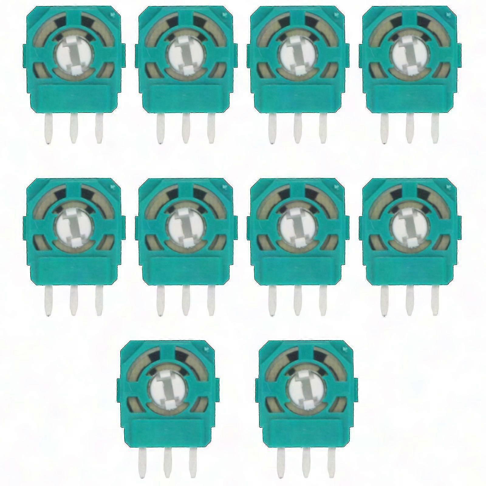 10pcs 3D Analog Joystick Potentiometer Replacement for PS5 Controller