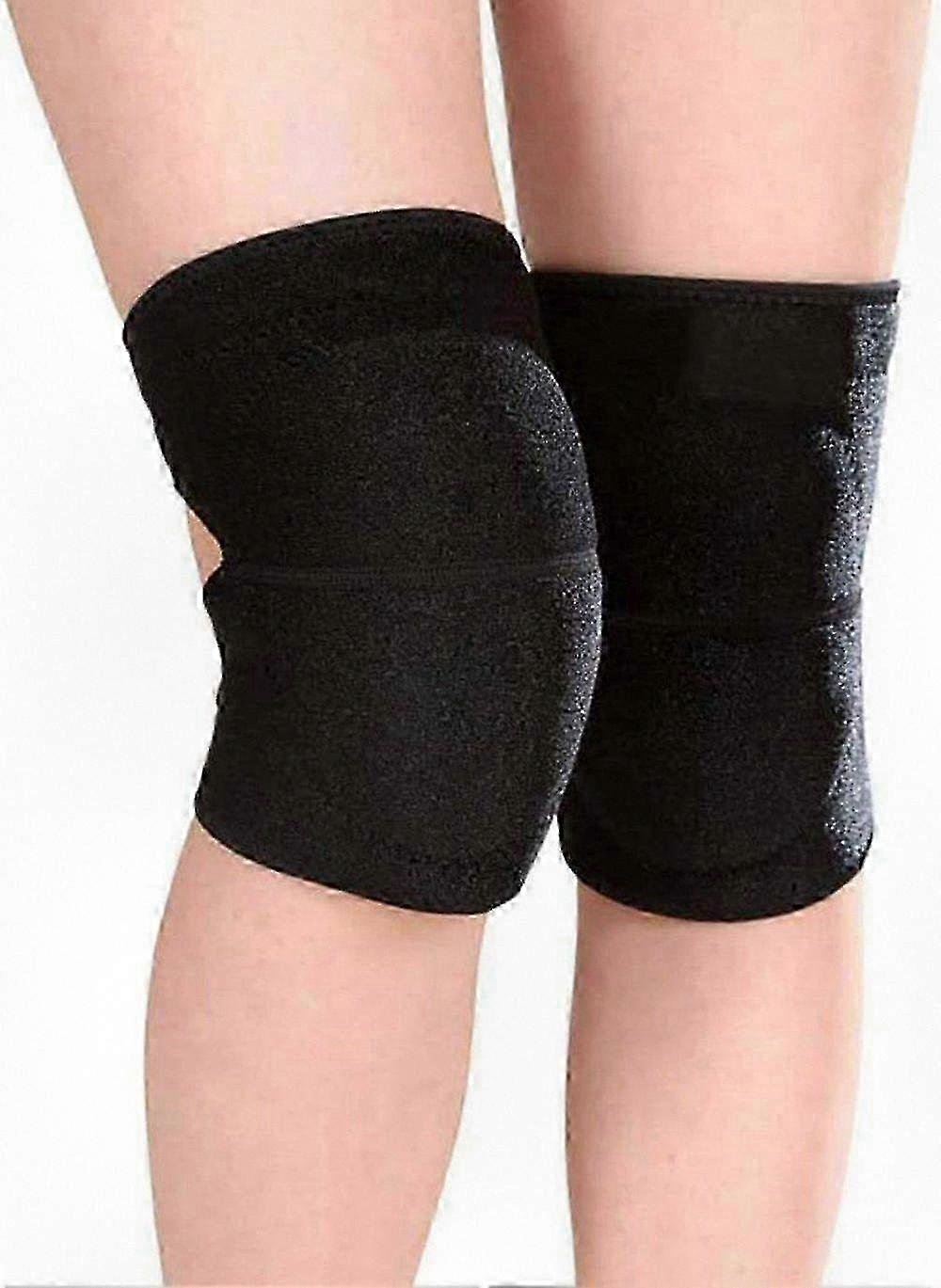 Adjustable Soft Sponge Cushioned Dance Knee Support for Adults - 1 Pair