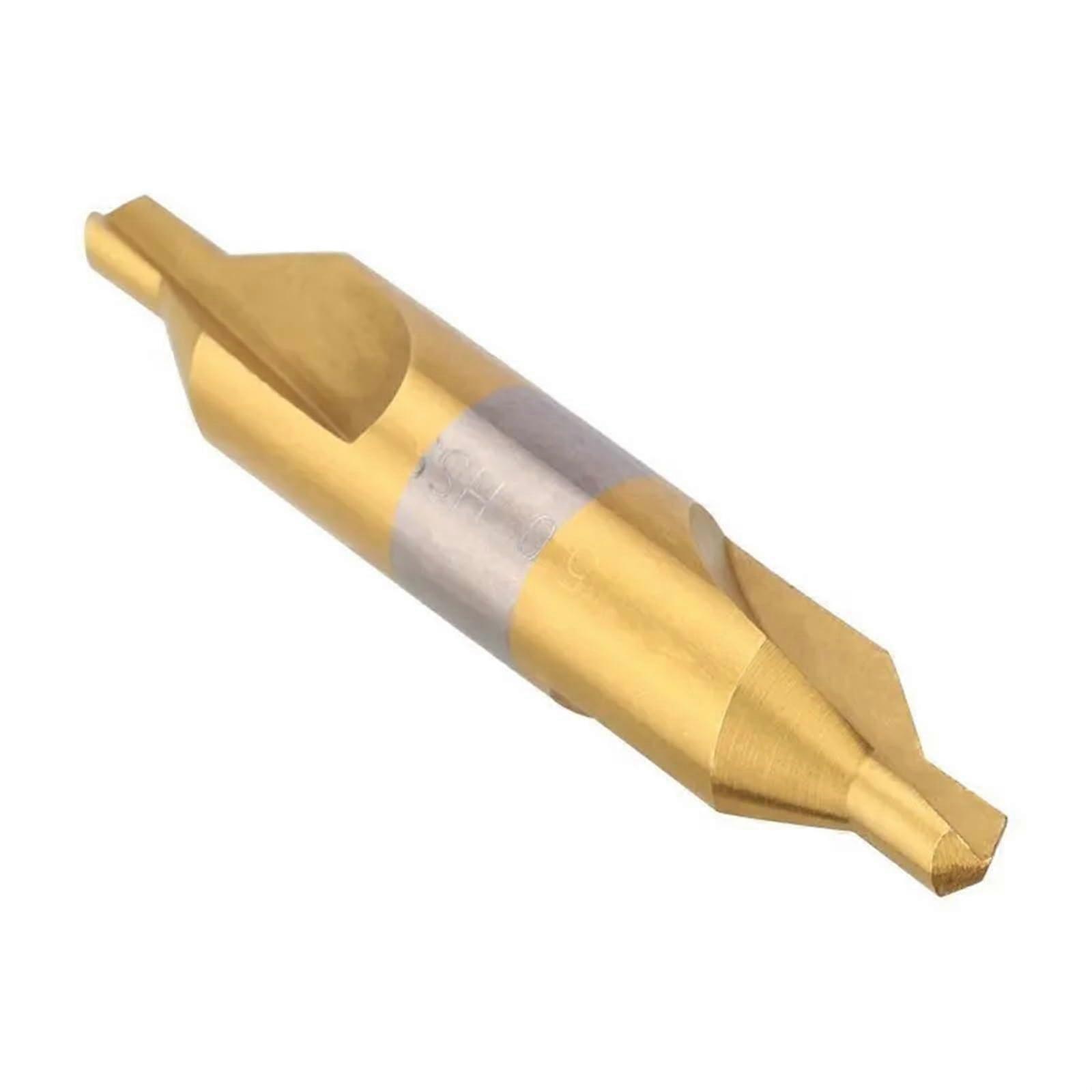 HSS Drill Bit With 60-Degree Combined Countersink Set, Metal Drill Bits, Sizes 1.0-6.0mm (4.0mm), 1 Piece