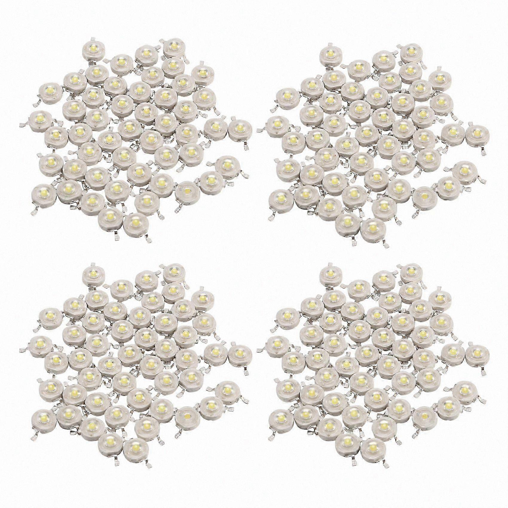 200Pcs 1W Diode High Power Cool White Led Beads 1 Watt Lamp Chip 3V-3.4V