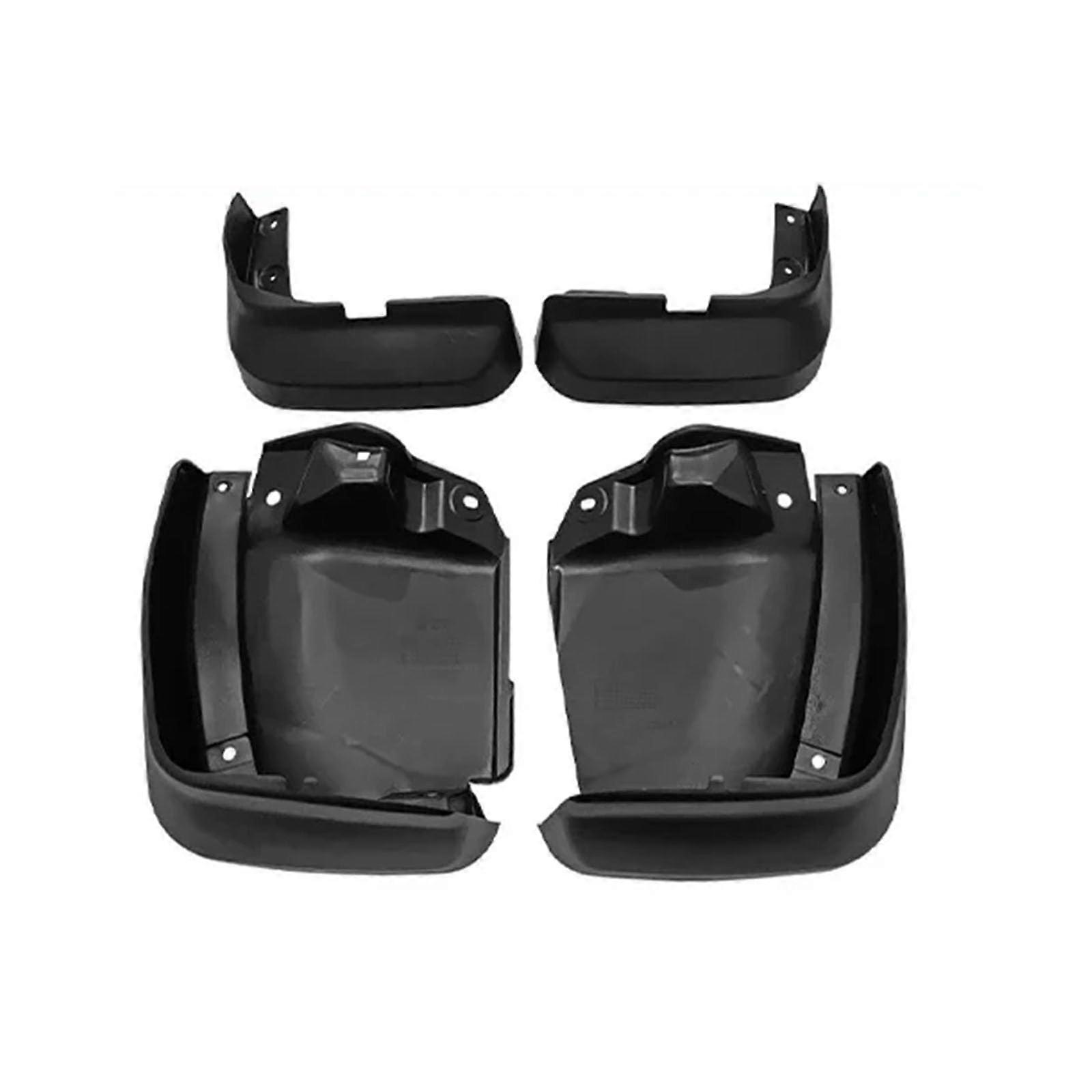 Mud Flaps Front And Rear 4-Piece, ABS Plastic Splash Guards, Durable Mud Guards For Honda Civic 2012-2015