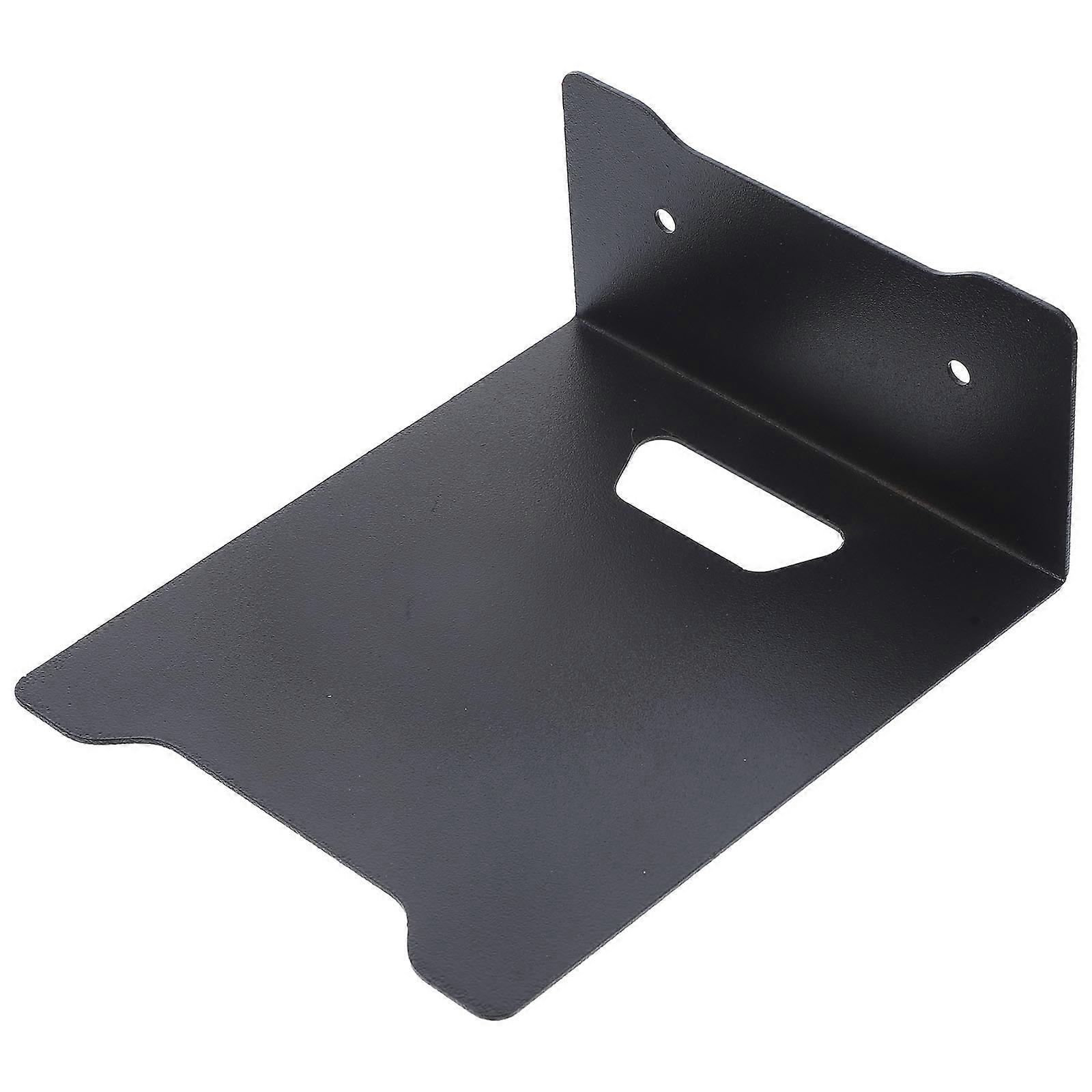 Camera Wall Mount Bracket for Cameras Indoor Use Black Carbon Steel Material with Wall Mounting Function 1Pack