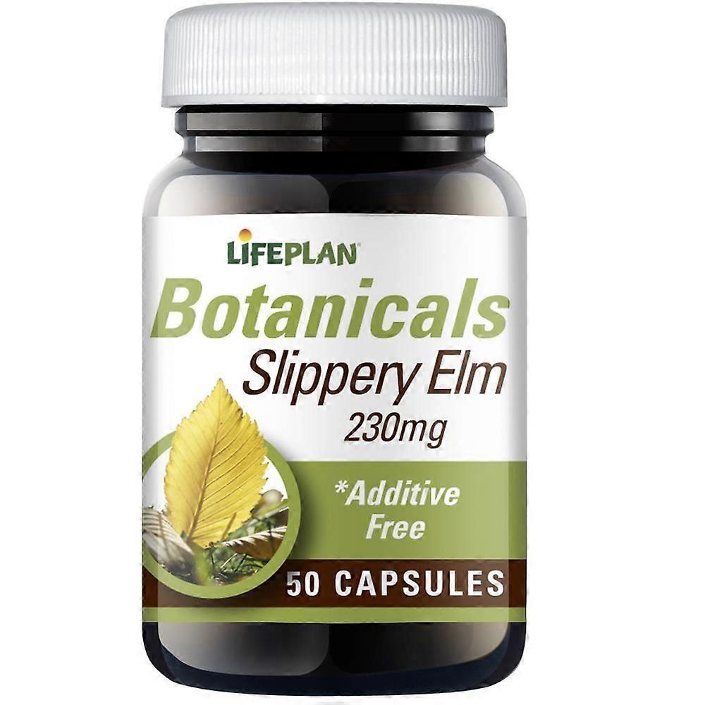 Lifeplan Slippery Elm 50 Capsules - 4 Pack