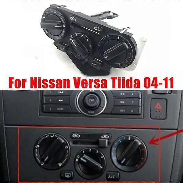 fit for Nissan Versa 2007-2011 A/C Heater Climate Control Panel Switch Button New