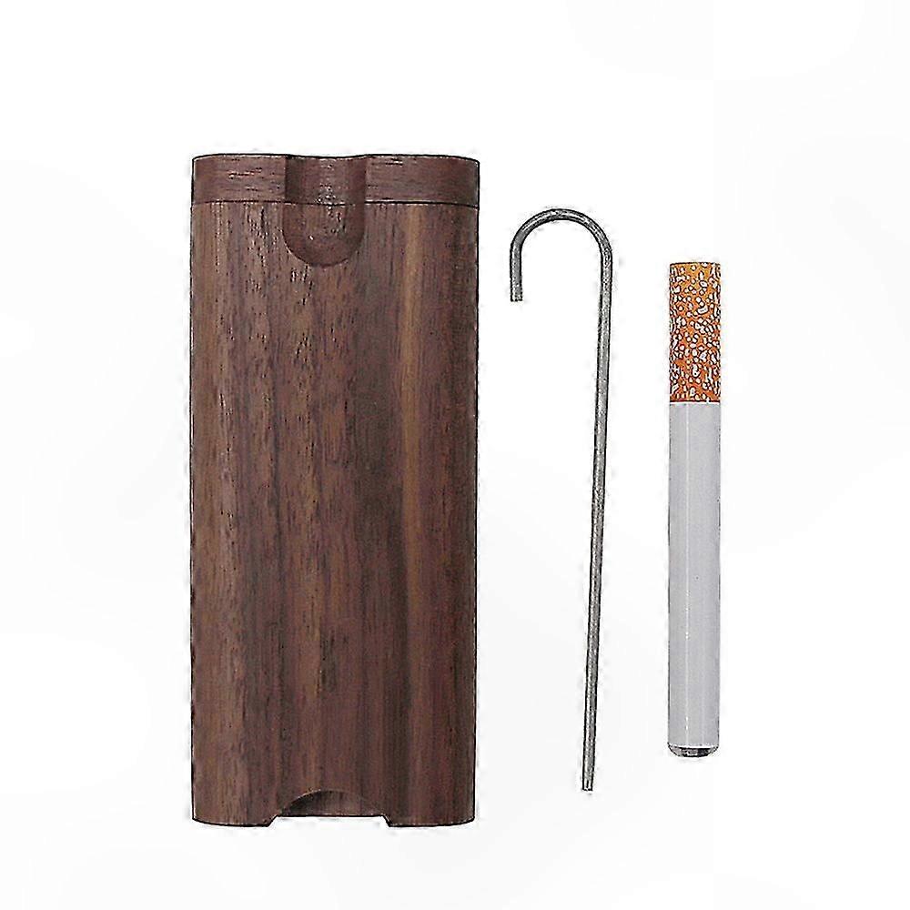 2 Stück Holzeinbaum mit One Hitter Rohrset