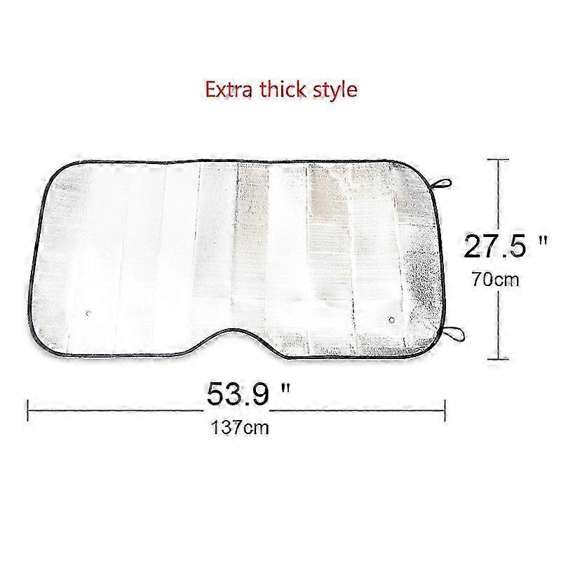 Car Rear Window Windshield Sunshade Front UV Protect Reflector Sun ...