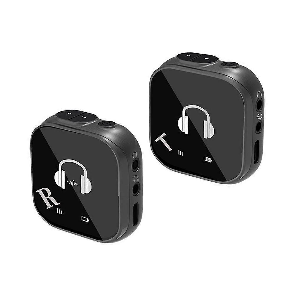 Wireless In-Ear Monitor System with Dual Headphone Monitoring & 24H Playback