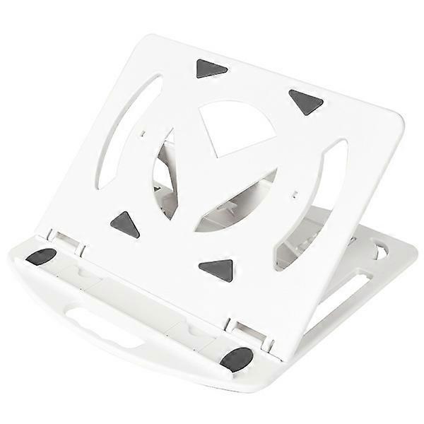 Laptop Desk Stand, Foldable Laptop Stand, Adjustable Computer Stand (White)