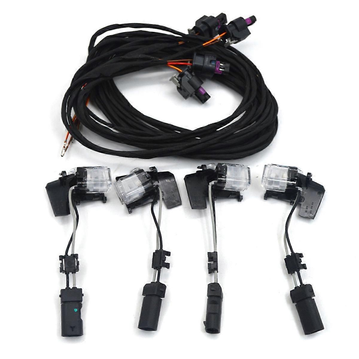 4KD947133/4KD947134 LED Exterior Door Handle Light Front & Rear Door Knob Welcome Light for A4 B9 8W Q5 A6 C8 A5