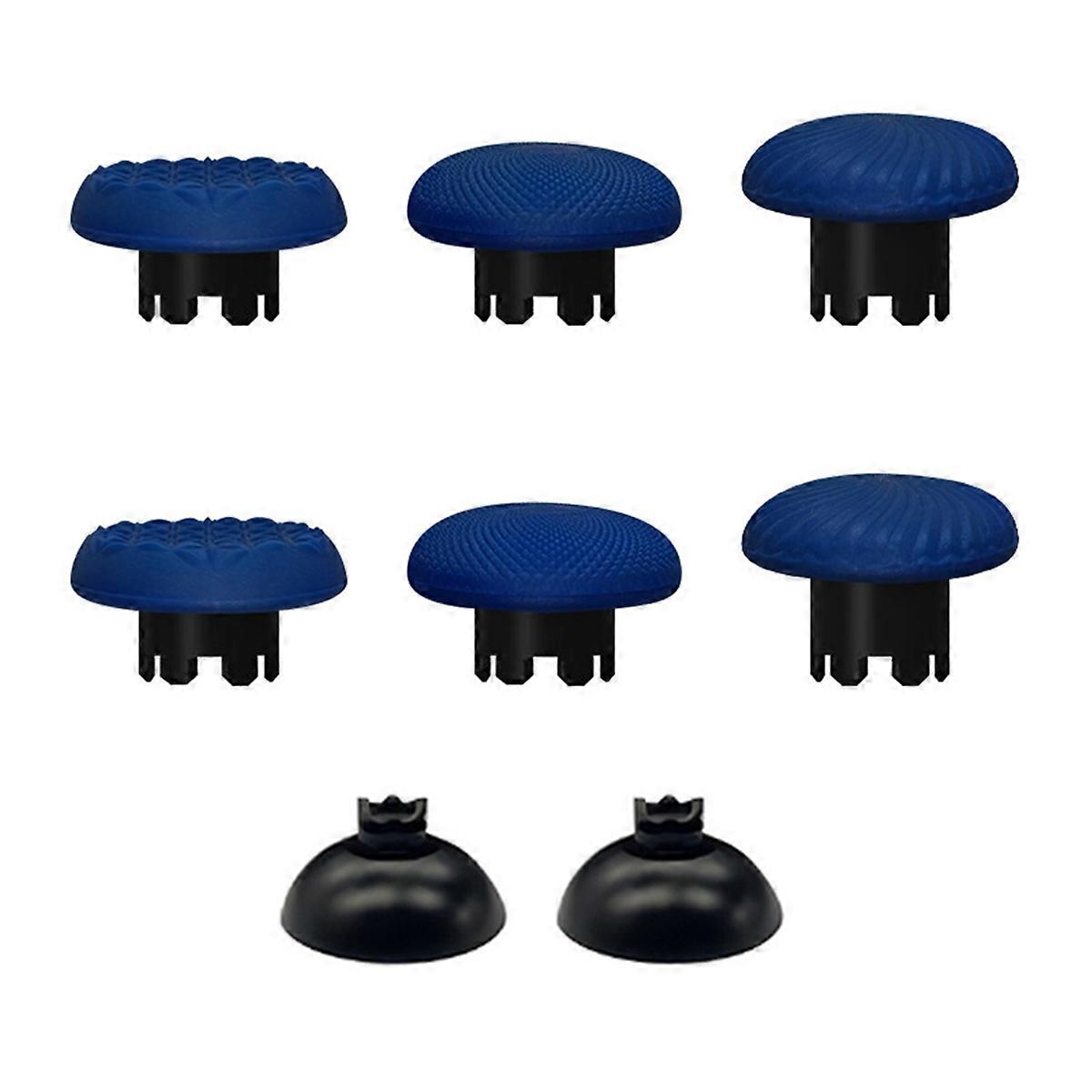 8PCS Thumbsticks Swap Thumb Sticks Joysticks Replacement for //Switch Pro/ Series Controllers Blue