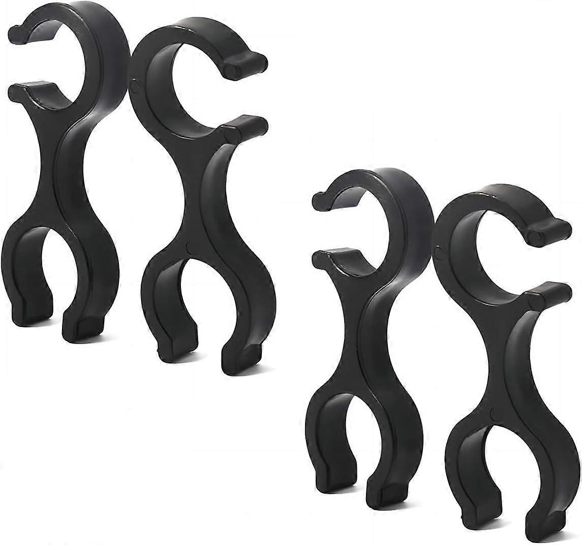 4 pcs Trekking Pole Tips Set - Walking Sticks Replacement Tip Protectors - Snow & Mud Baskets