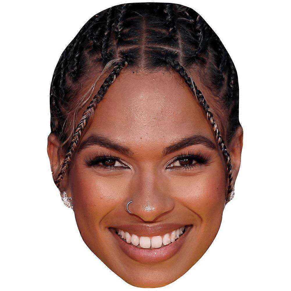 Kemi Rodgers (Smile) Celebrity Mask, Flat Card Face