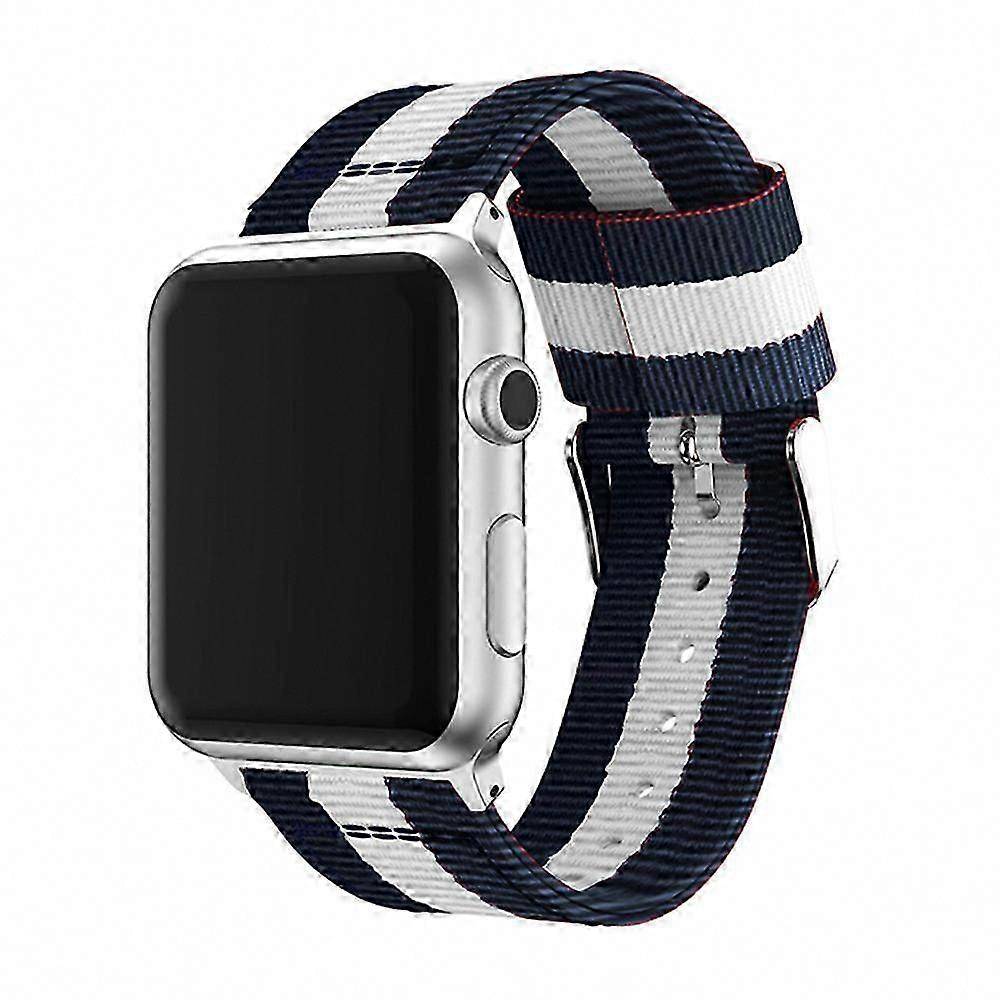 iWatch Band Compatible with  Watch, Fine Woven Nylon Replacement Strap