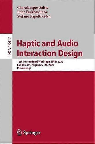 Haptic And Audio Interaction Design Paperback