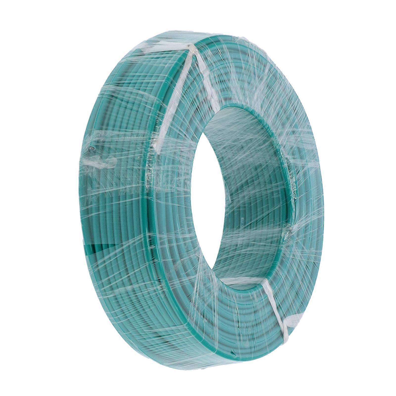 PVC Cable BVV-1x10 7-Core Copper Wire 100m Green 10mm²