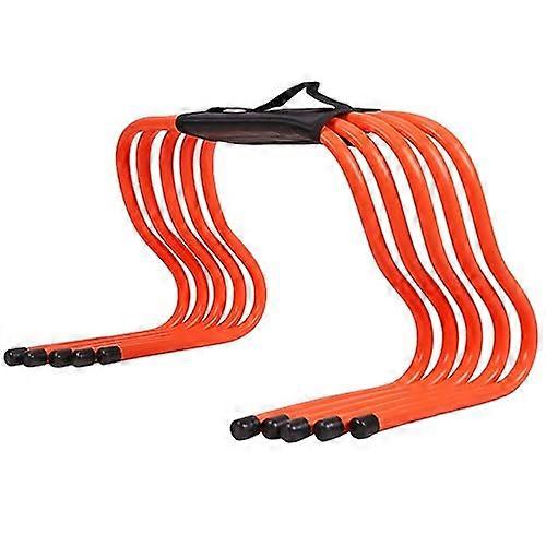 Speed and Agility Training Hurdles Outdoor Sports Hurdles for PE Classes and Fitness Groups, 30 cm (11.8 in), Orange