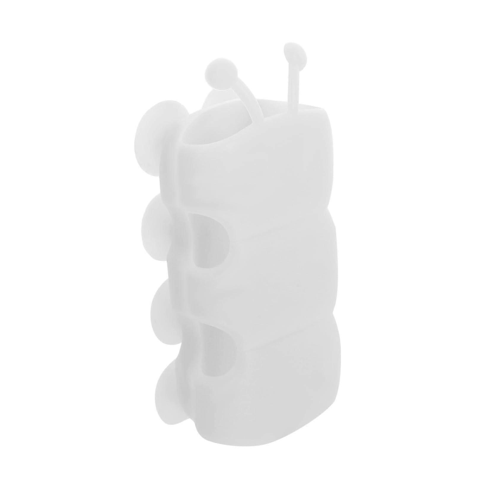 Holder for cup shower head Light wall mount for shower head White