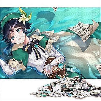 300 Piece Jigsaw Puzzles for Adults Genshin Impact Barbatos Adult Puzzles puzzles Home DecorationWD2304