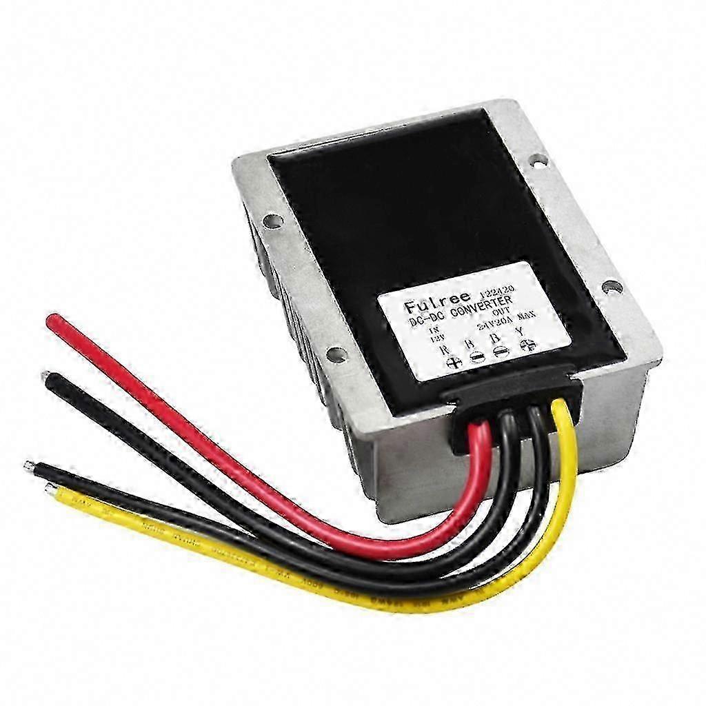 12V to 24V 20A DC Converter Car Power Adapter Voltage Regulator Upgrade