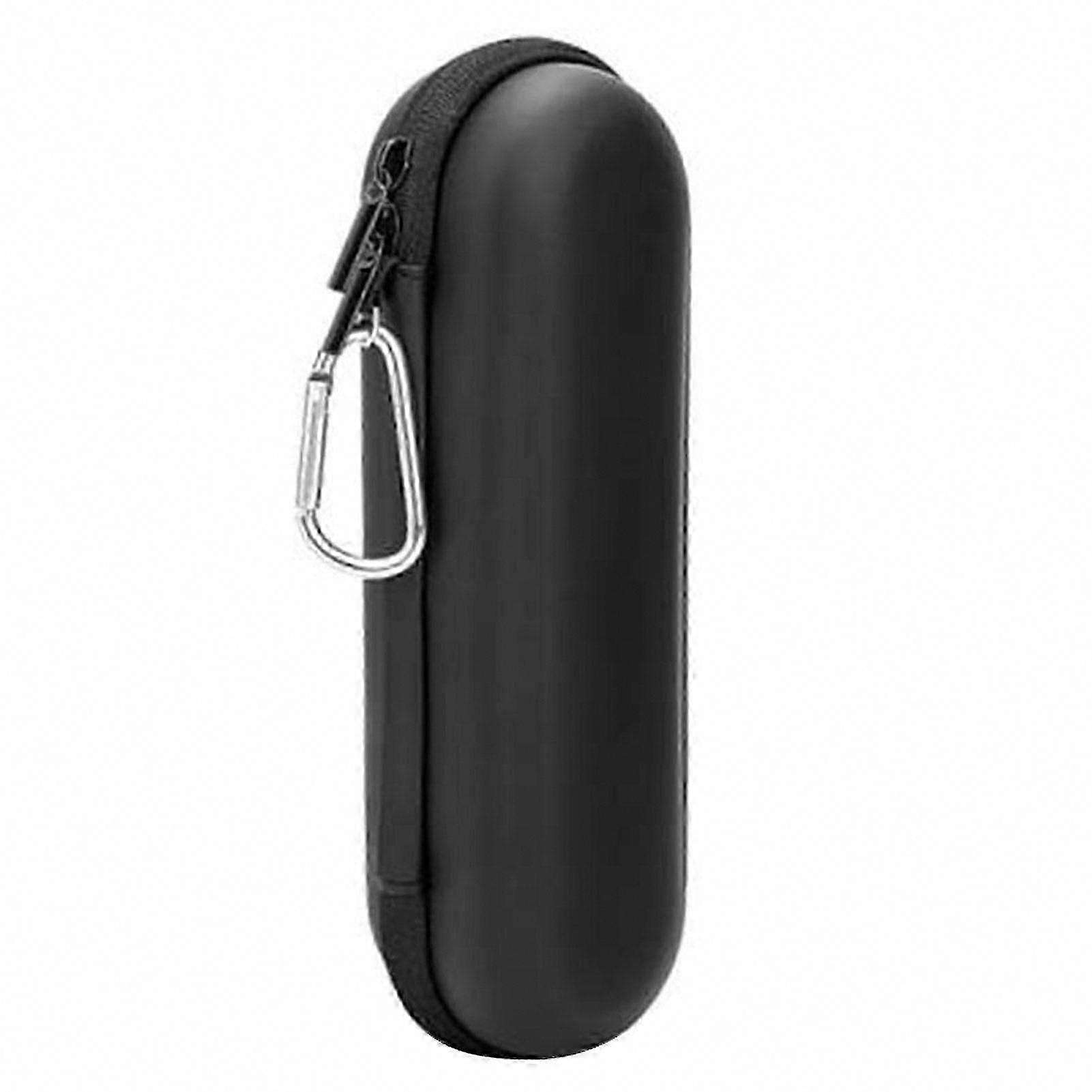 Shockproof Electric Toothbrush Travel Case with Mesh Pocket & Zipper Closure for