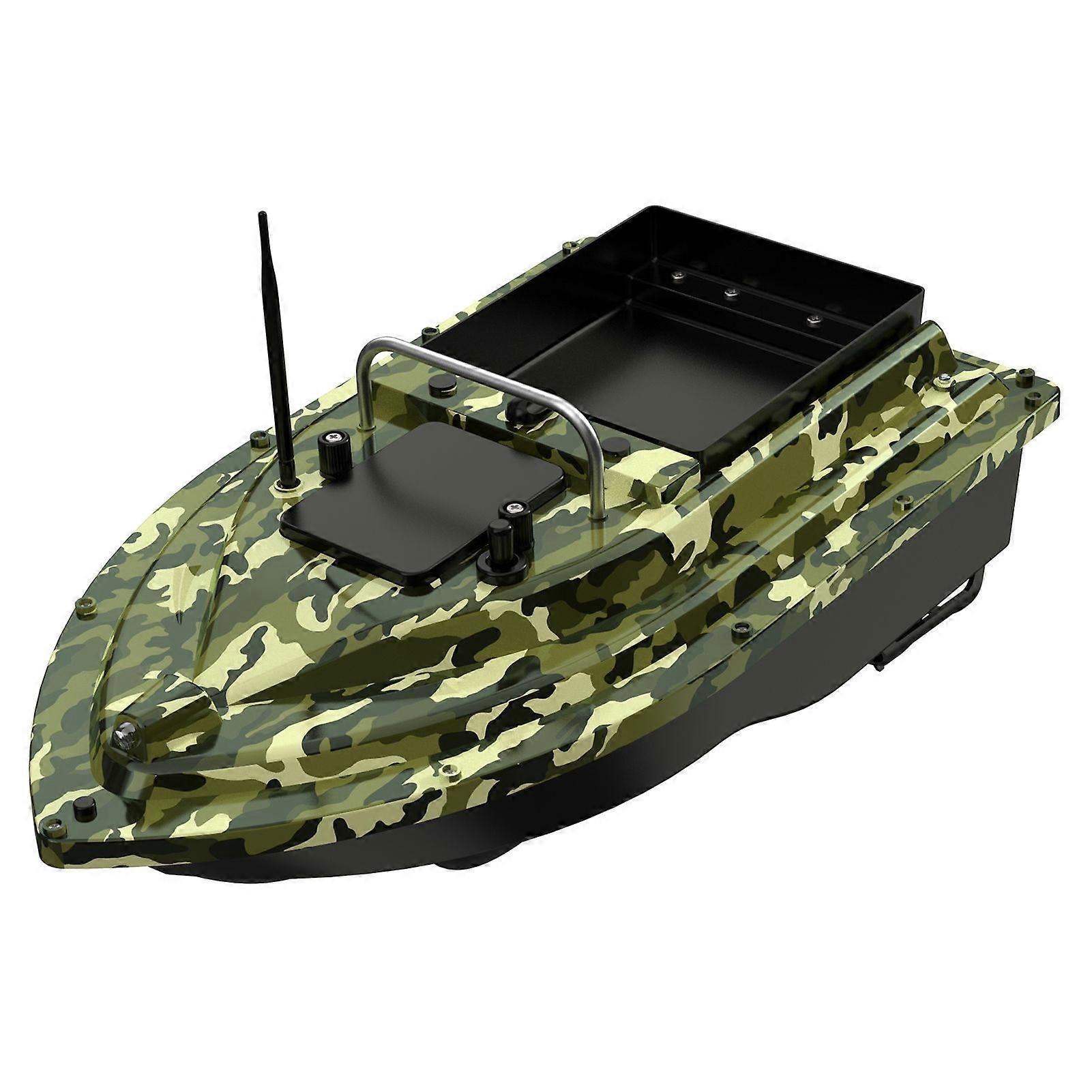 GPS Fishing Bait Boat with Large Bait Container Automatic Bait Boat with 400-500M Remote Range