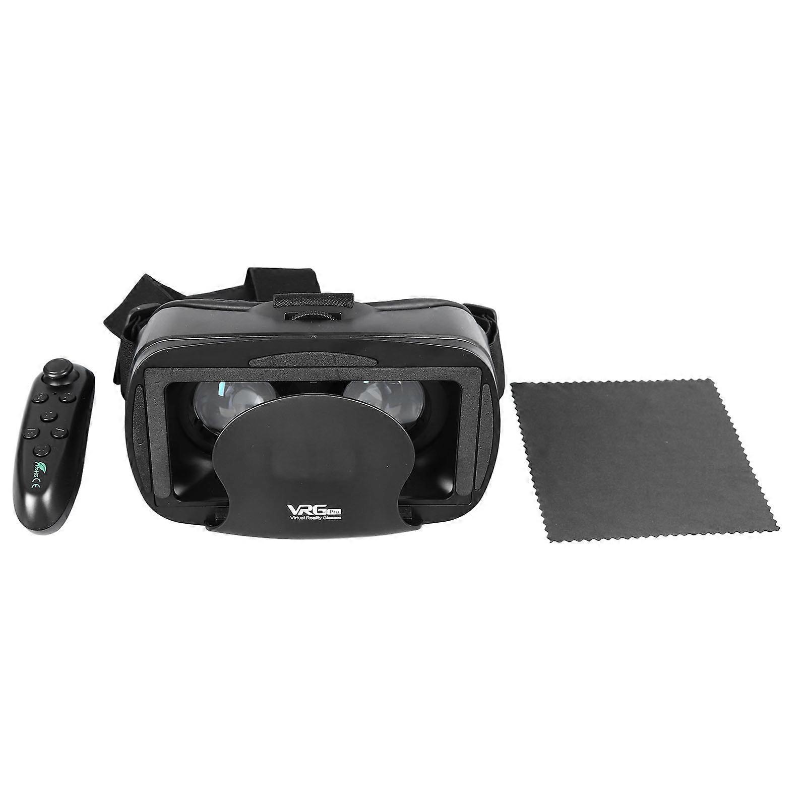 Casque de réalité virtuelle avec sangles réglables, protection oculaire immersive, lunettes VR 3D pour jouer à des jeux vidéo 3D