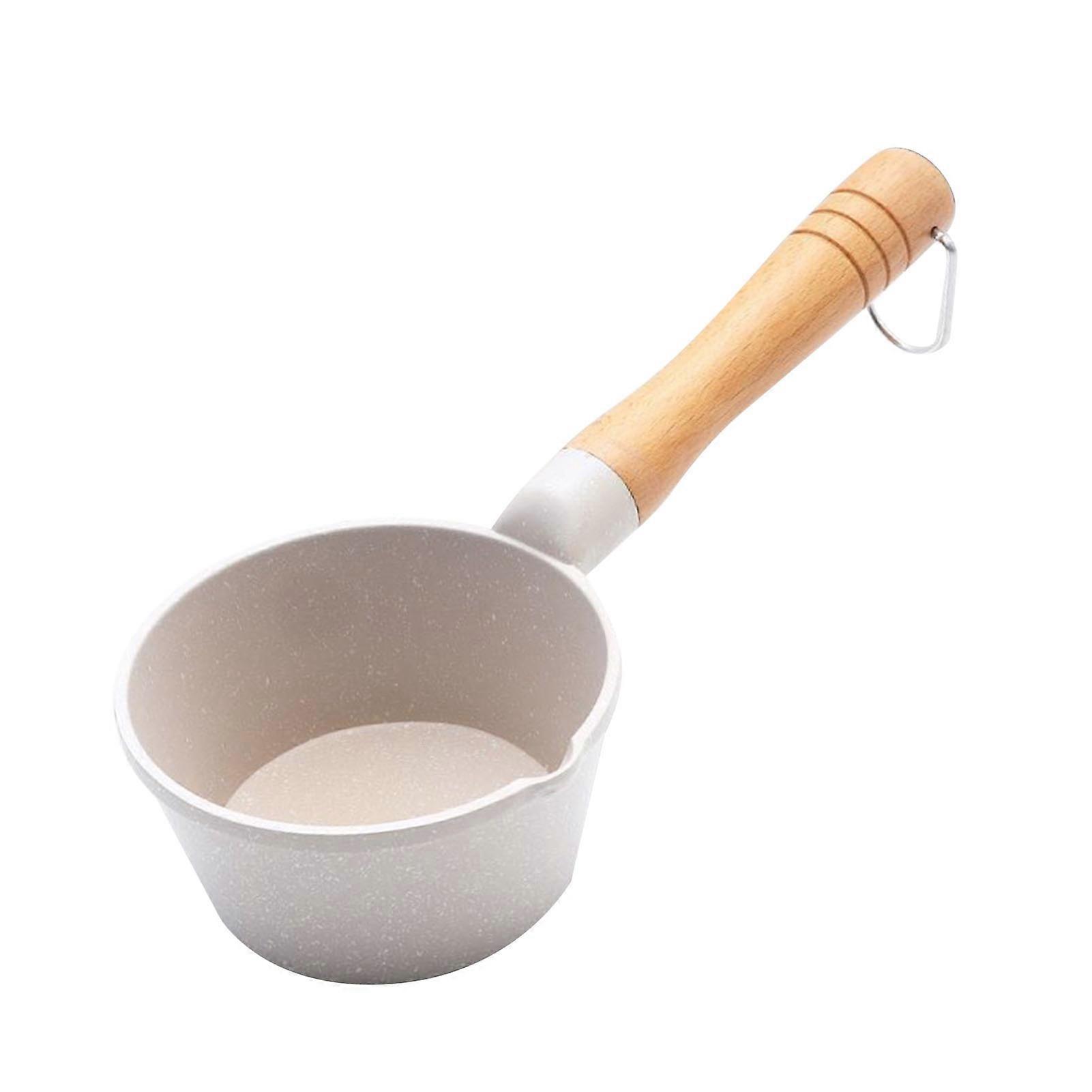 Mini Maifan Stone Nonstick Deep Egg Frying Pan White 800g