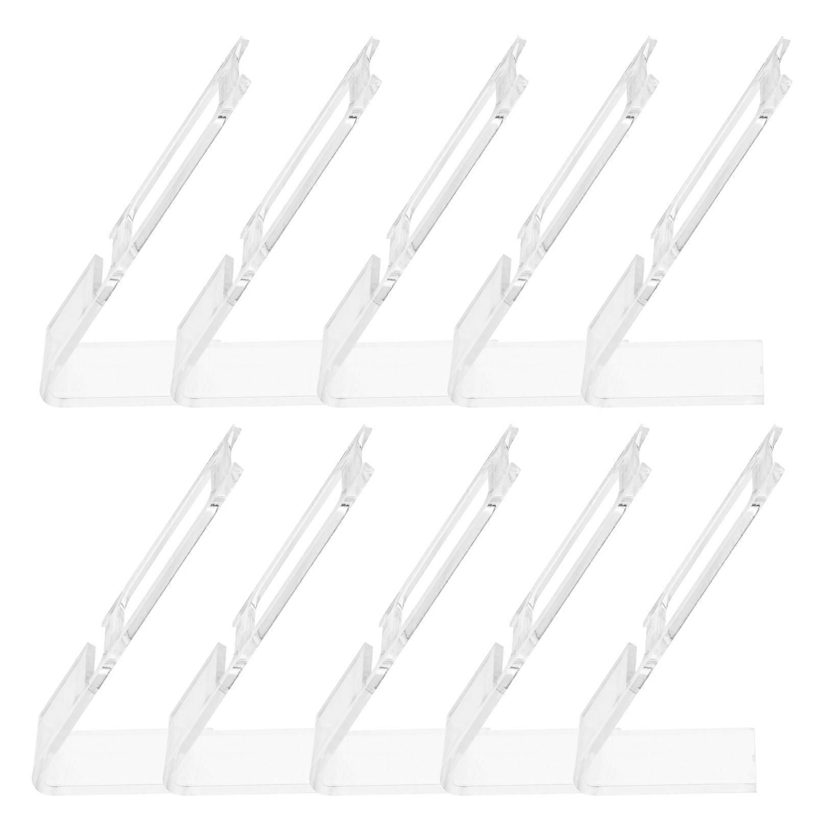 Clear Transparent Watch Holder for Display 20Pcs Jewelry Stand Rack