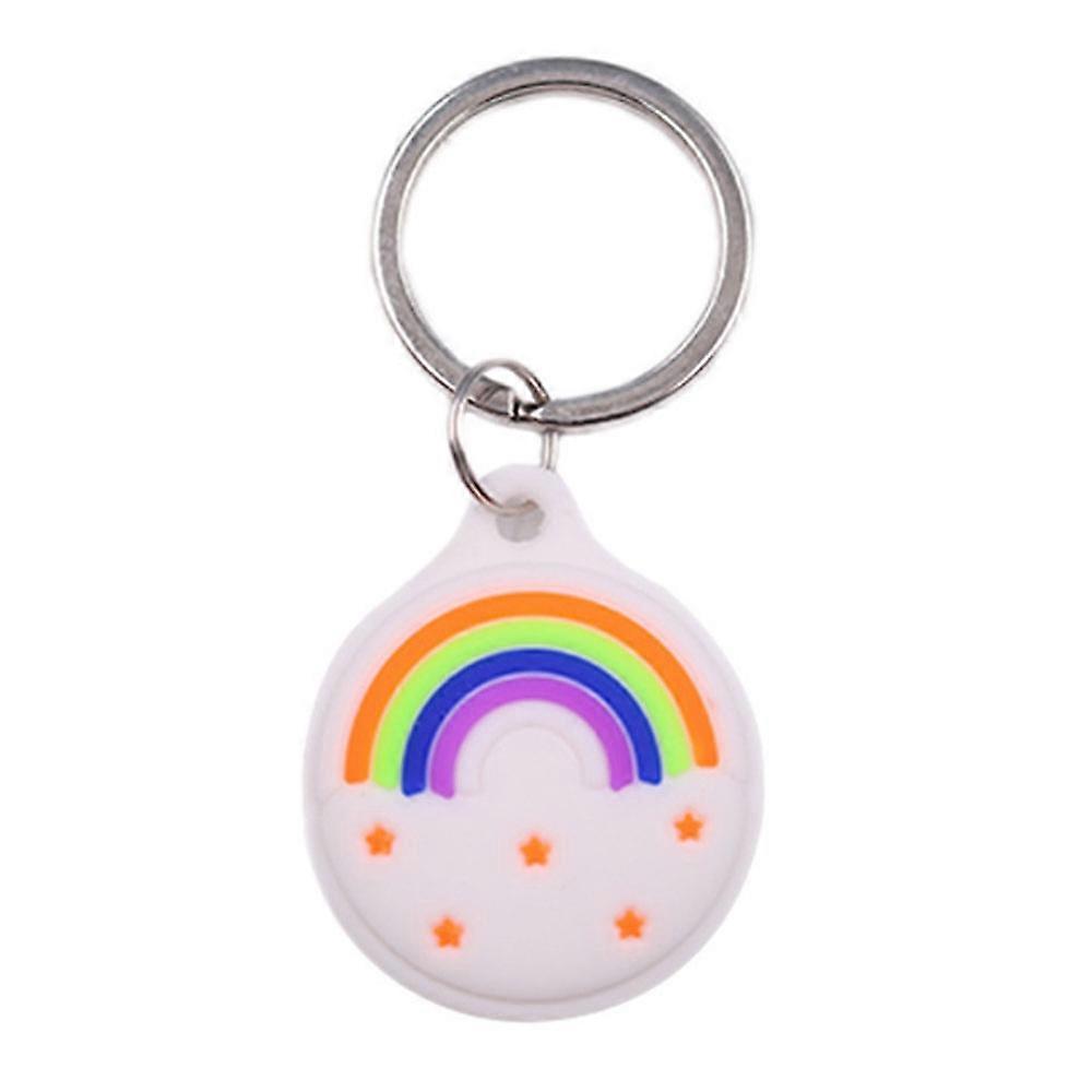 For Apple AirTag Tracker Silicone Protective Case Cartoon Cute Design Scratch Resistant Shockproof C