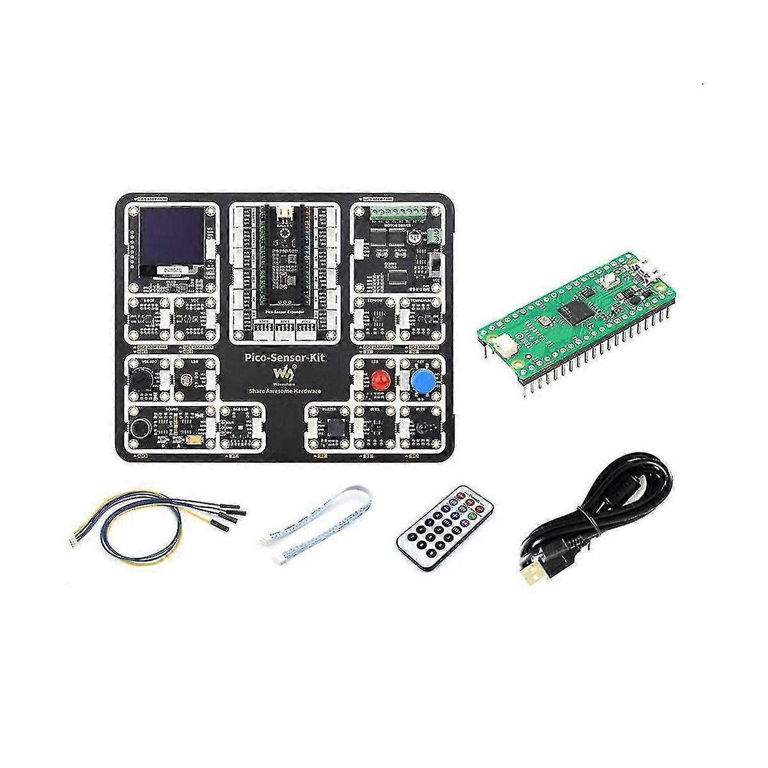 15 In 1 Sensors Modules Entry Level Sensor Kit With Expansion Board For Pico Series Motherboards