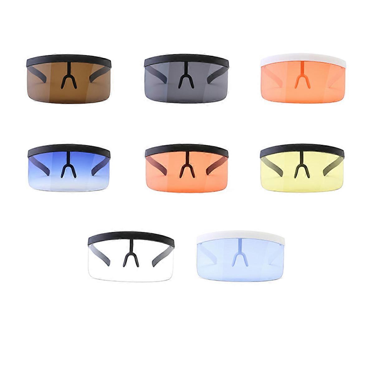 Sunscreen Sunglasses Windproof Eyewear for Decoration Sky Blue