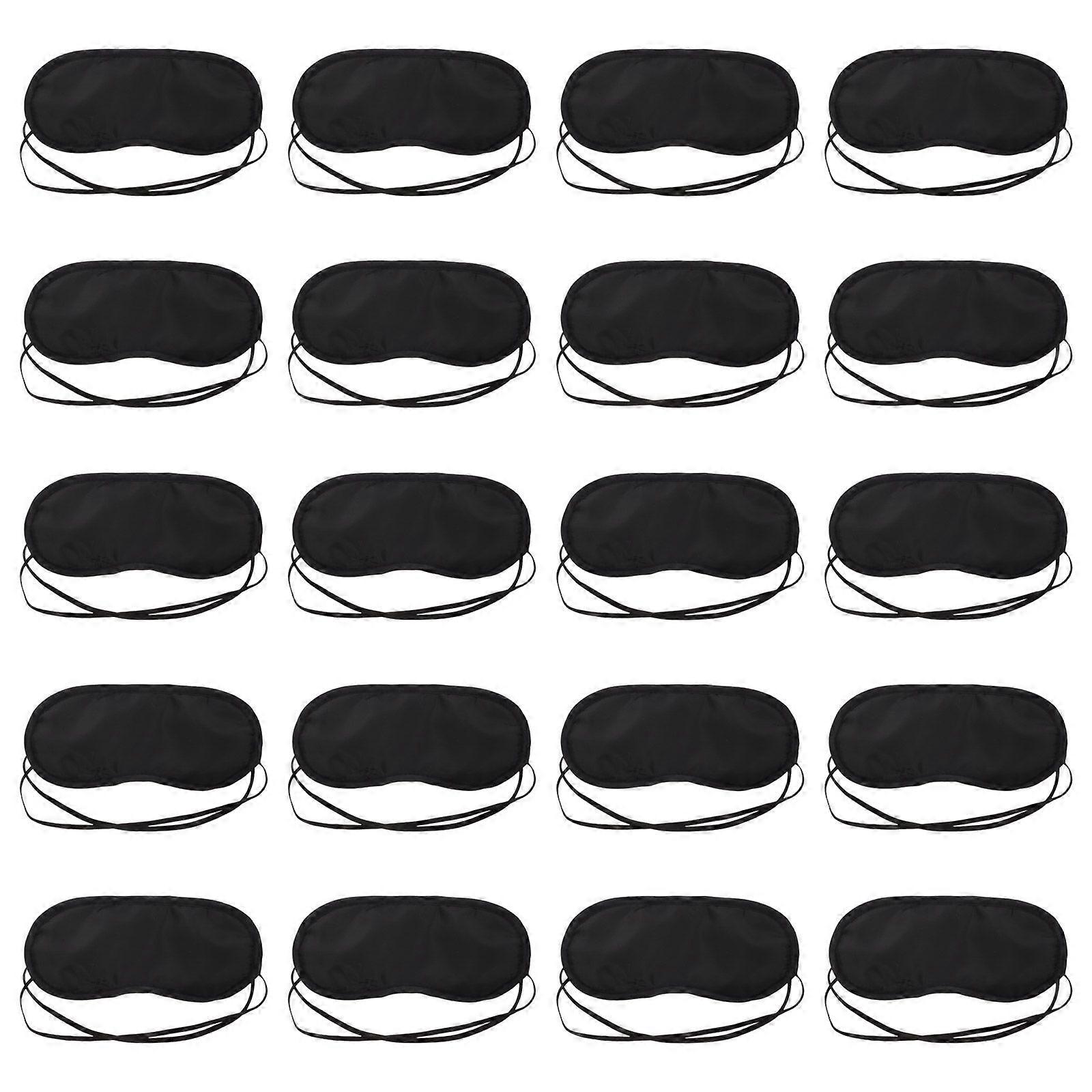 20st Polyester Ögonskydd Hudvänlig Blinder Natt Sovande Ögonskydd