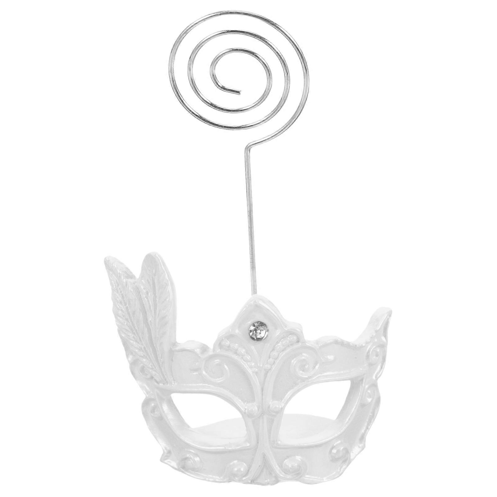 Place Card Holder Resin Table Number Stand for Party 5Pcs Pack