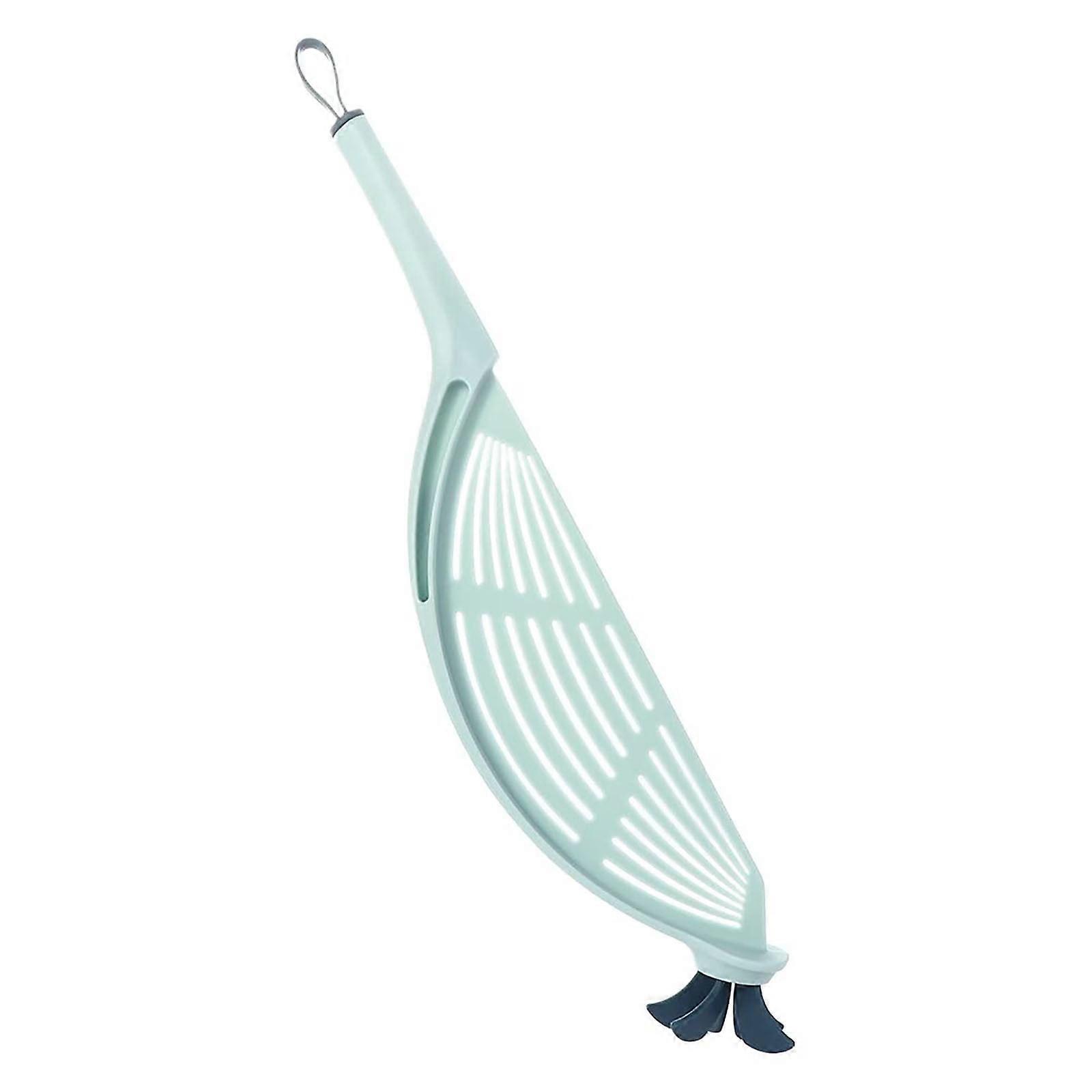 XIANXIAN Pot Strainer with Handle, Stainless Steel Colander for Pasta, with Recessed Grips, Compatible with Pots and Pans, Multiple Sizes