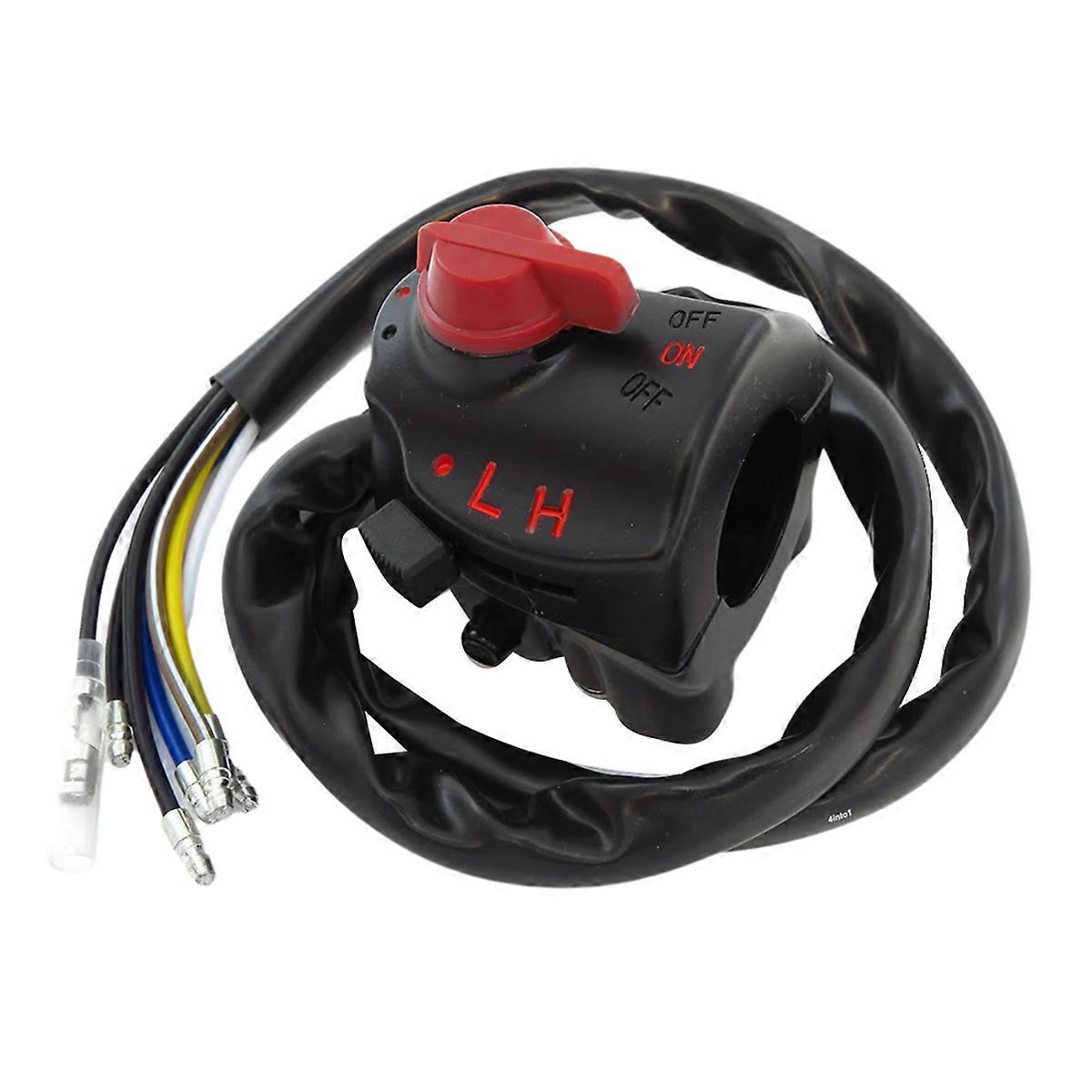 Right Throttle Switch Start-Stop Headlight Control Switch for 