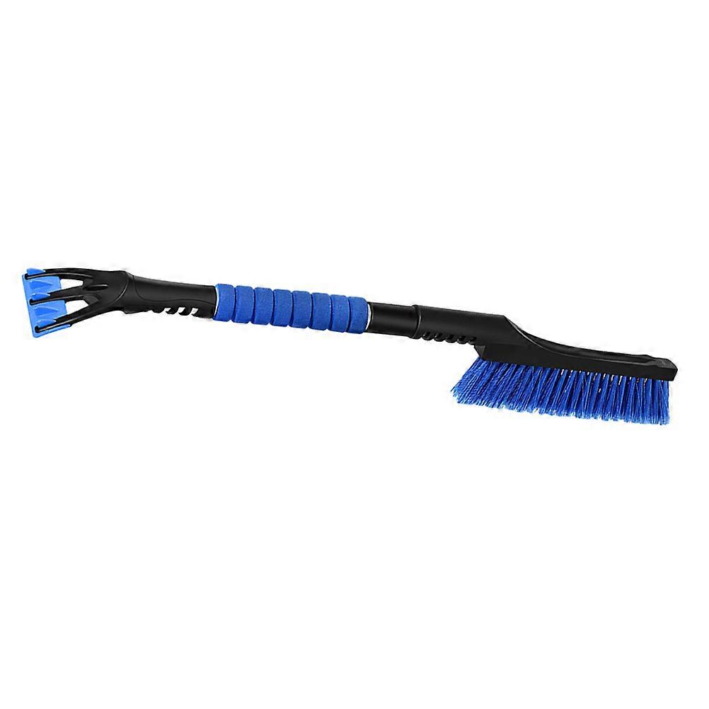 Car Use Snow Brush Multi-Function Ice 2Pcs Detachable Blue