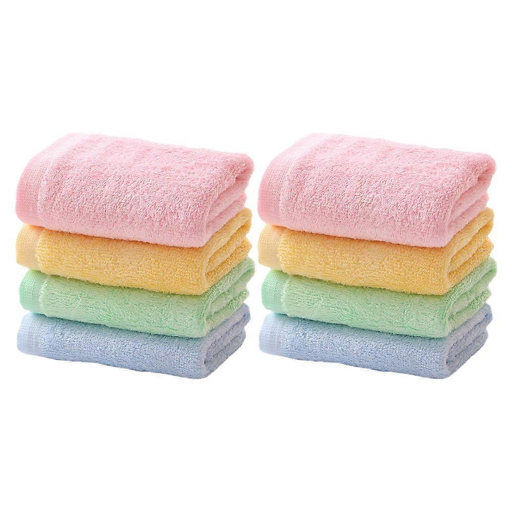 Face Towels Absorbent Towels for Bathing Kids 24Pcs Multicolor