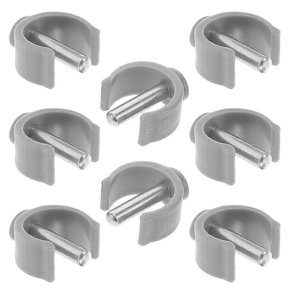 Walking Pad Accessories Walking Sticks Buckle Crutch Accessories C-Shape Latch Pin Prevent Falls For Crutches 8Pcs