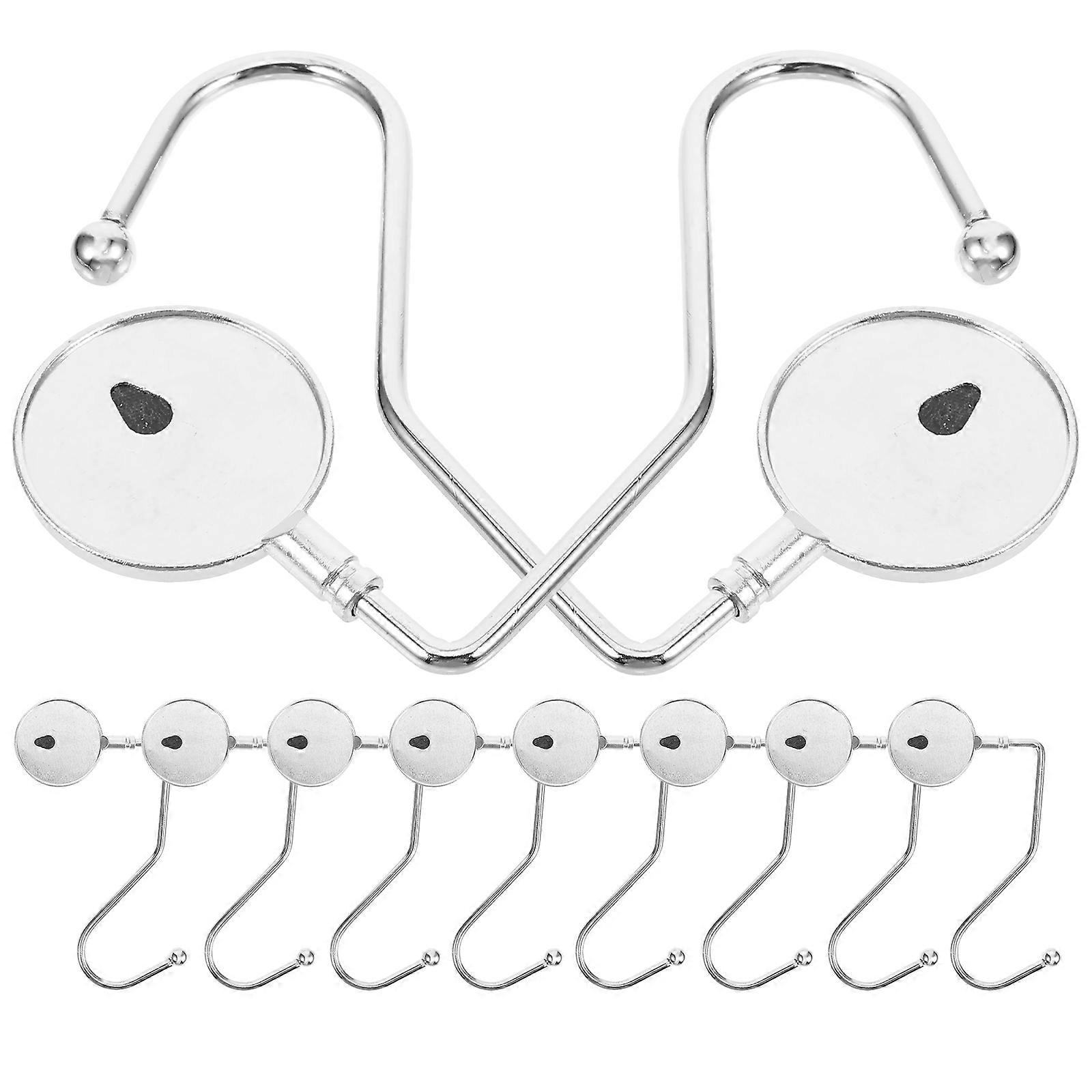 Bag Hanger 100 Pcs Table Hook Ideal For Students And Office Workers With Rectangular Design To Keep Bags Off The Floor In Dorm And Bedroom