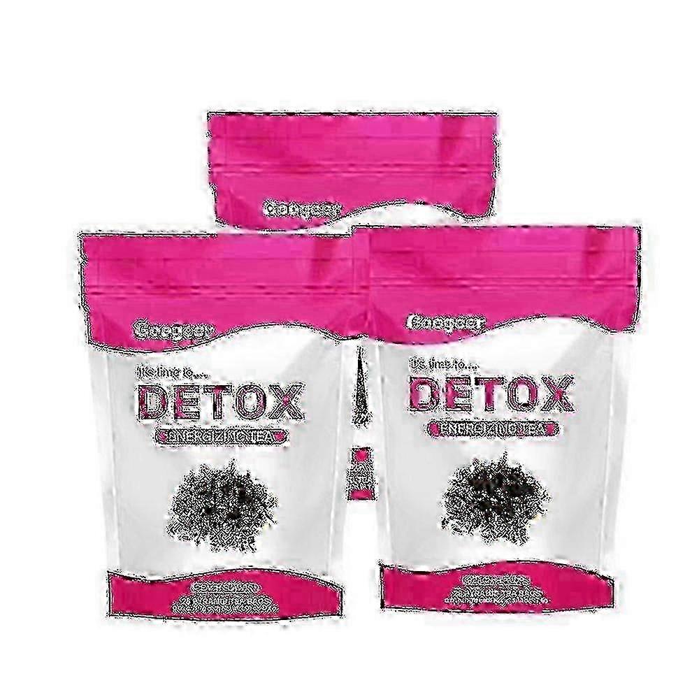 3 件装排毒茶,最佳 Lulutox 排毒茶,全天然 Lulutox 茶,帮助腹胀、便秘和皮肤健康,袋装通用