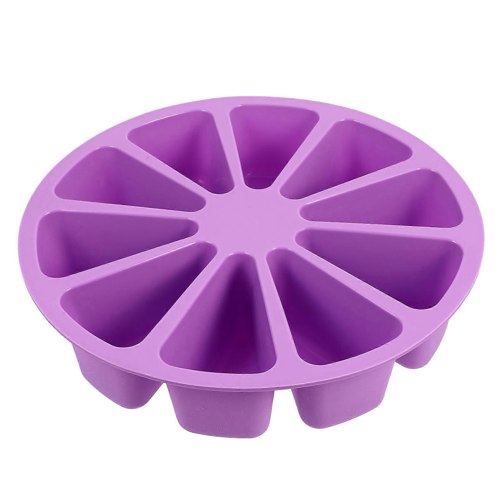 DIY Triangle Cake Mold Silicone Cake Mold for Baking Use 1Pcs