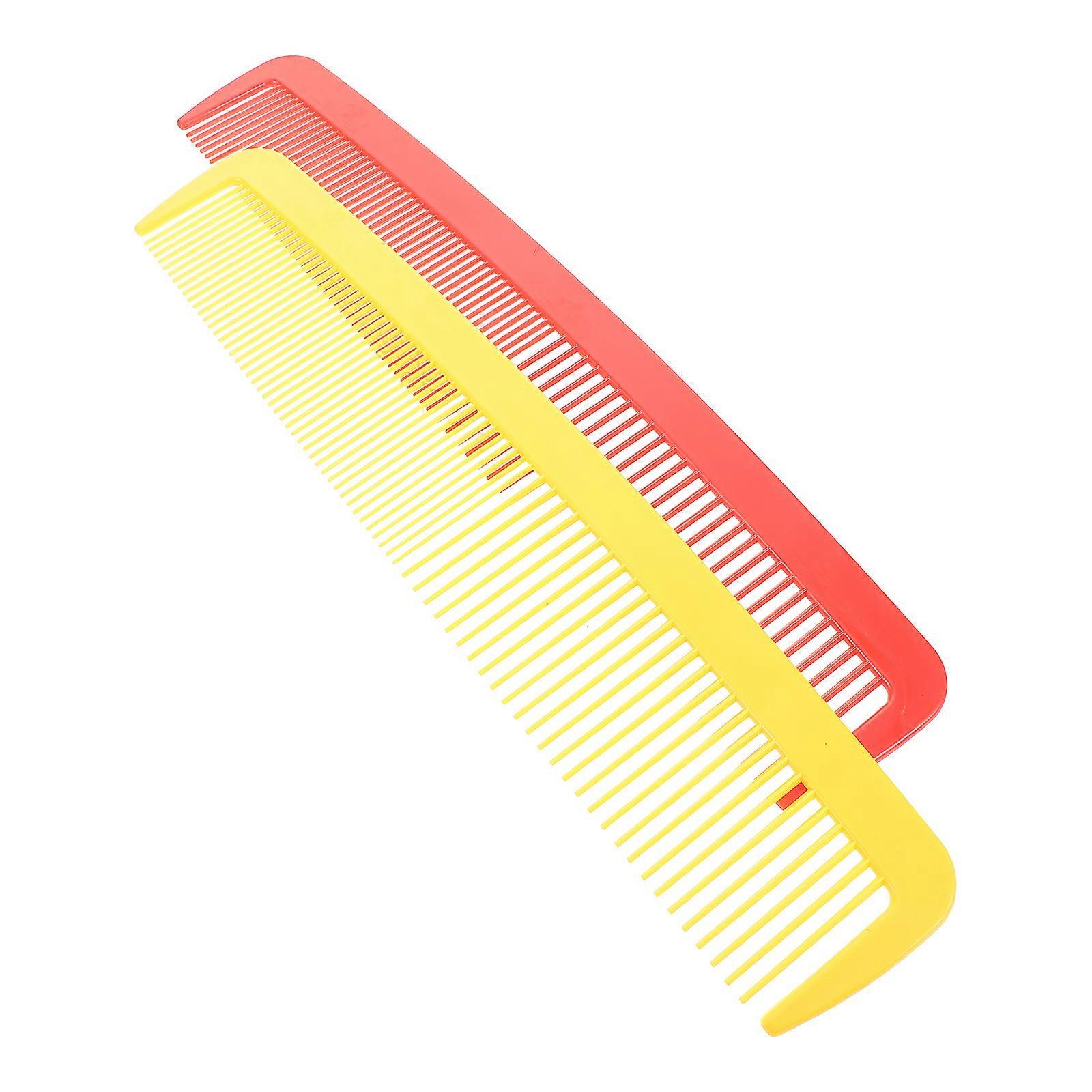 Giant Funny Wide Comb for Halloween Party 4Pcs Plastic Assorted Color