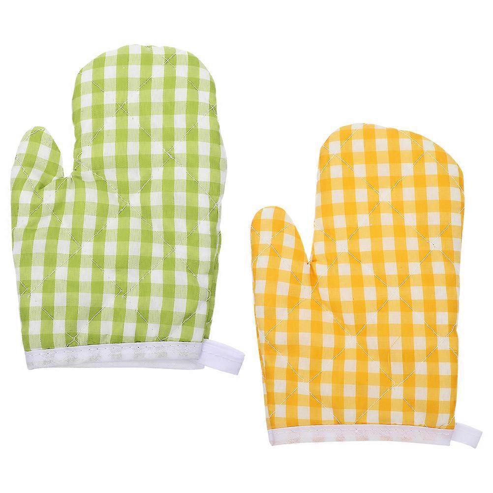 Baking Gloves for Cooking and Grilling 10 Pcs Assorted Color Featuring Heat Resistance for Home Kitchen Use