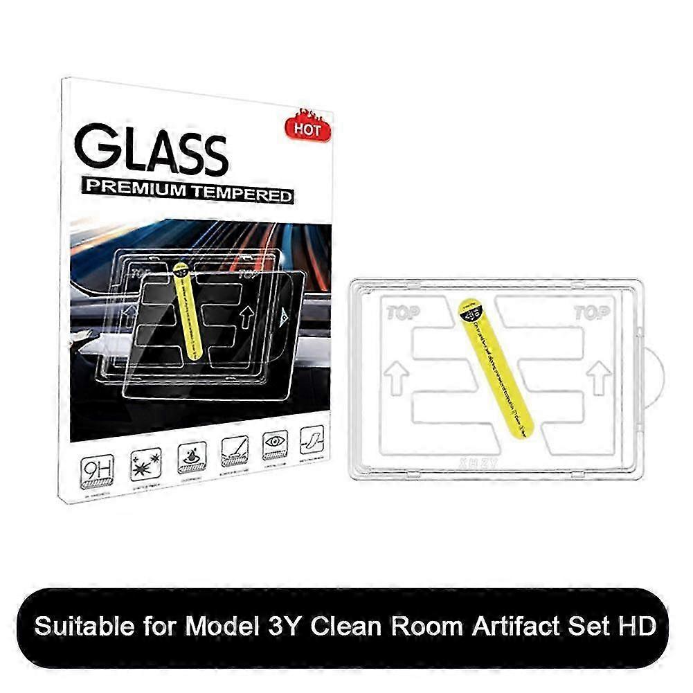 Screen Protector + Tool for Model 3/Y Navigation Screen Tempered Glass
