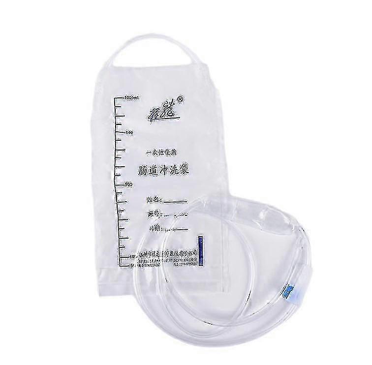 يمكن التخلص منها 1000 مل حقنة شرجية حقيبة القولون نضح التطهير كيت اللوازم الطبية