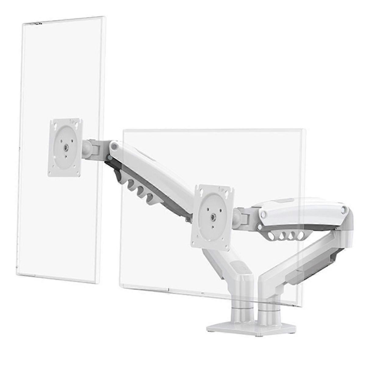 F160 Desktop Spring Monitor Arm 17-27inch Dual Monitor Holder A