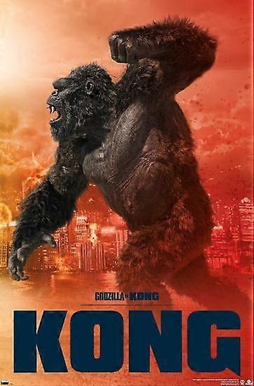 A NEW Godzilla vs. Kong - Kong Canvas Posters Framed/Unframed